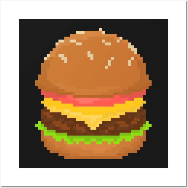 Hamburger Wall Art by brick86